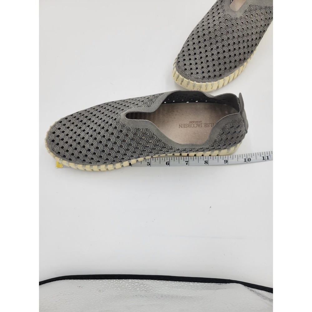Ilse Jacobsen Women's Tulip Grey Slip On Comfort Loafer Sneakers Sz 39 See Chart - Picture 11 of 11